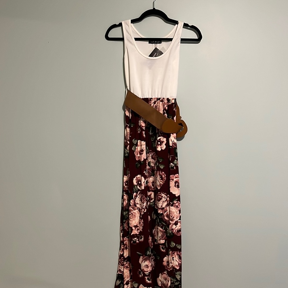 French Atmosphere maxi tank dress. small. NWT